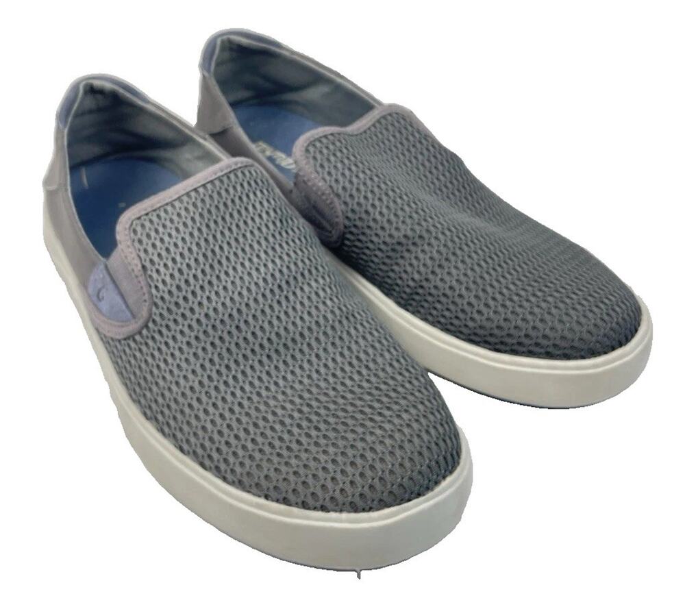 Olukai Lae'ahi Men's Slip On Shoes 10443-PVPV Gray Size 9